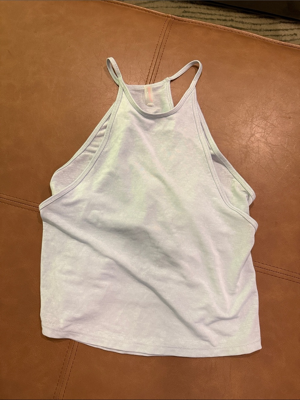 FP Movement Light Blue Racerback Crop Tank Top - Women